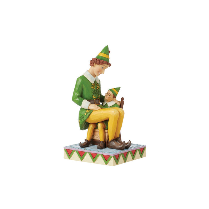 JS Buddy the Elf & Papa Elf Figurine