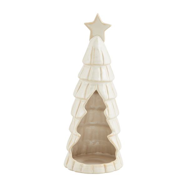 Votive Holder Tree White